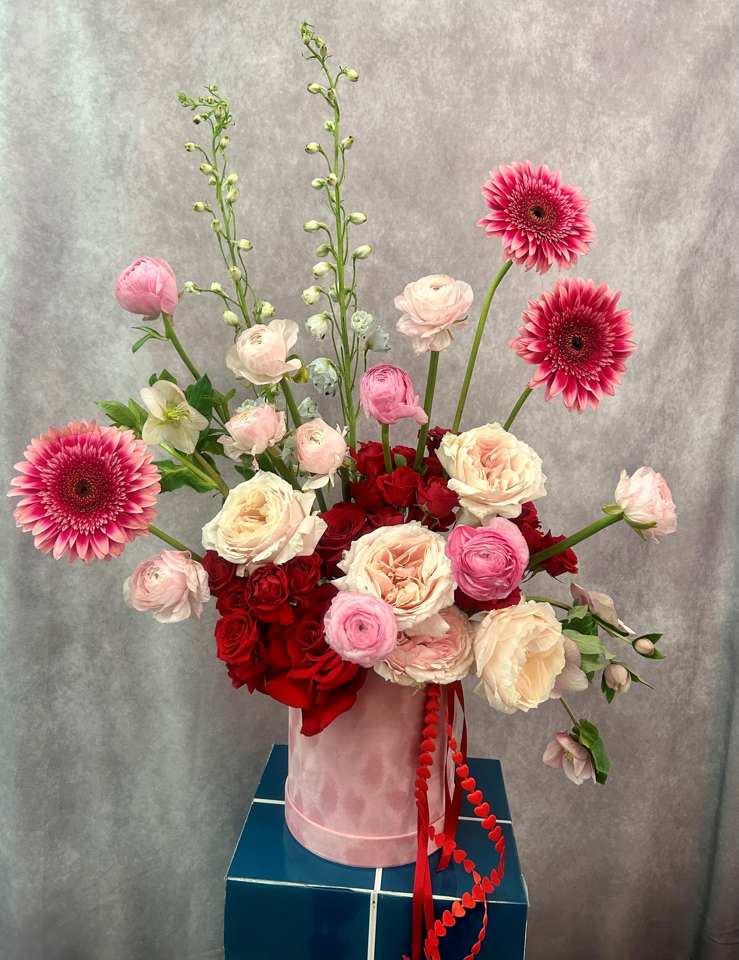 Designers Choice in a Velvet Hat Box